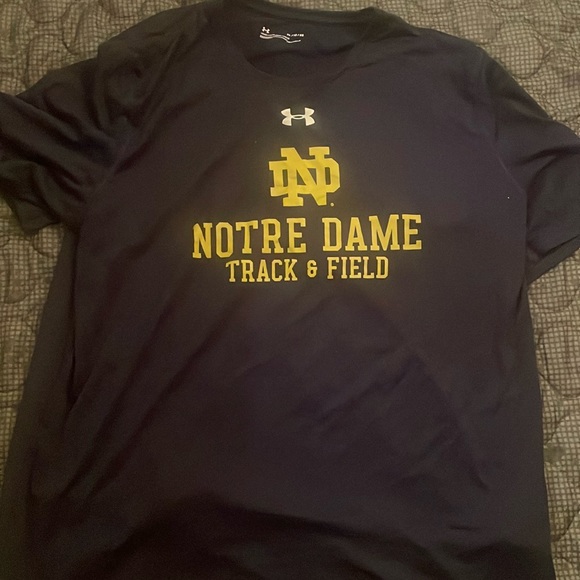 Notre Dame Track and Field Shirt - Picture 1 of 2